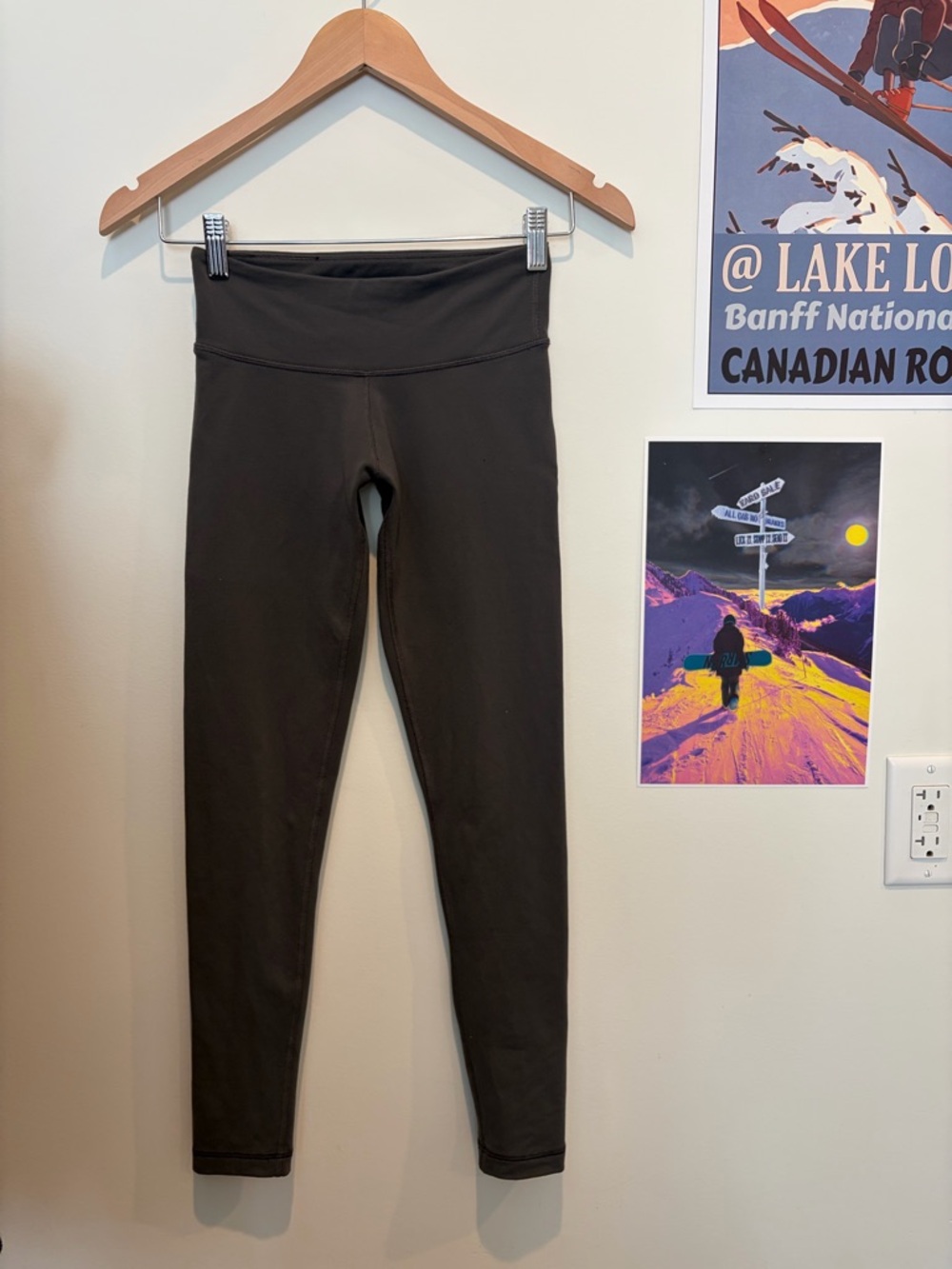 TNA Grey XS High-Rise Leggings